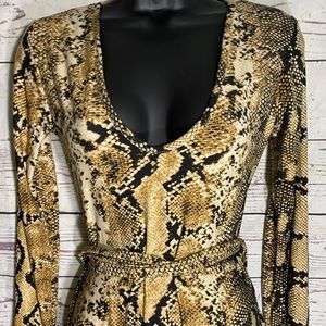 Good Time USA l Snakeskin Jumpsuit